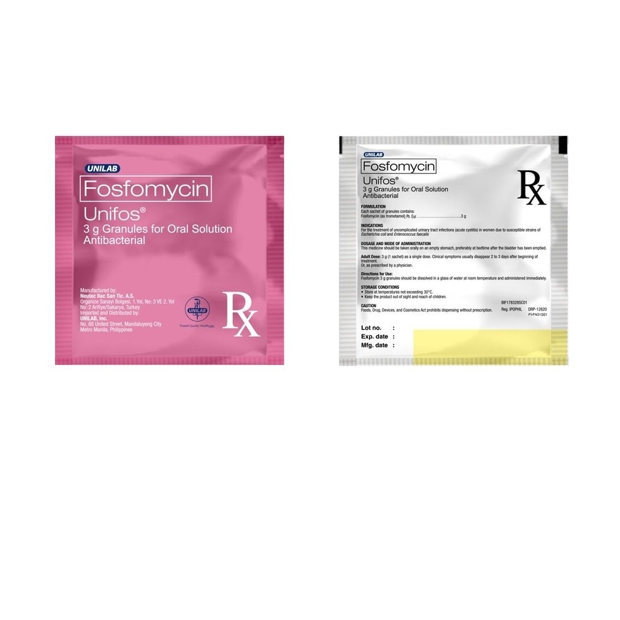 UNIFOS 3g Oral Solution Sold Per Sachet [PRESCRIPTION REQUIRED]