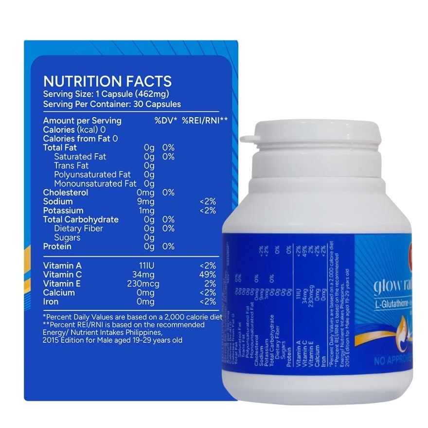 MYRA Glow Radiance White Bottle 30 Capsules