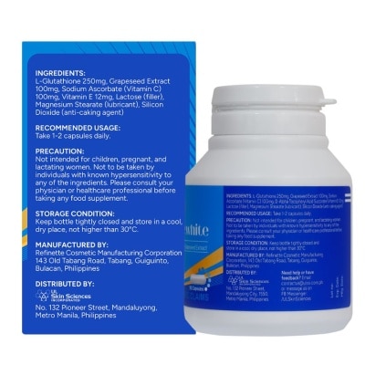 light up lotion with glutathione and collagen MYRA WHITE, MYRA Glow Radiance White Bottle 30 Capsules