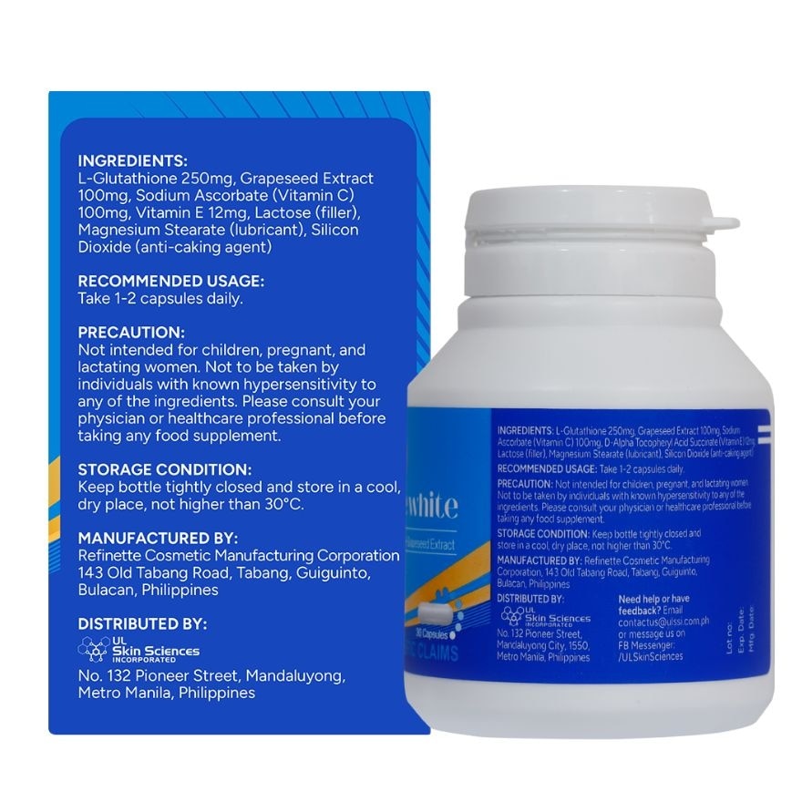 MYRA Glow Radiance White Bottle 30 Capsules