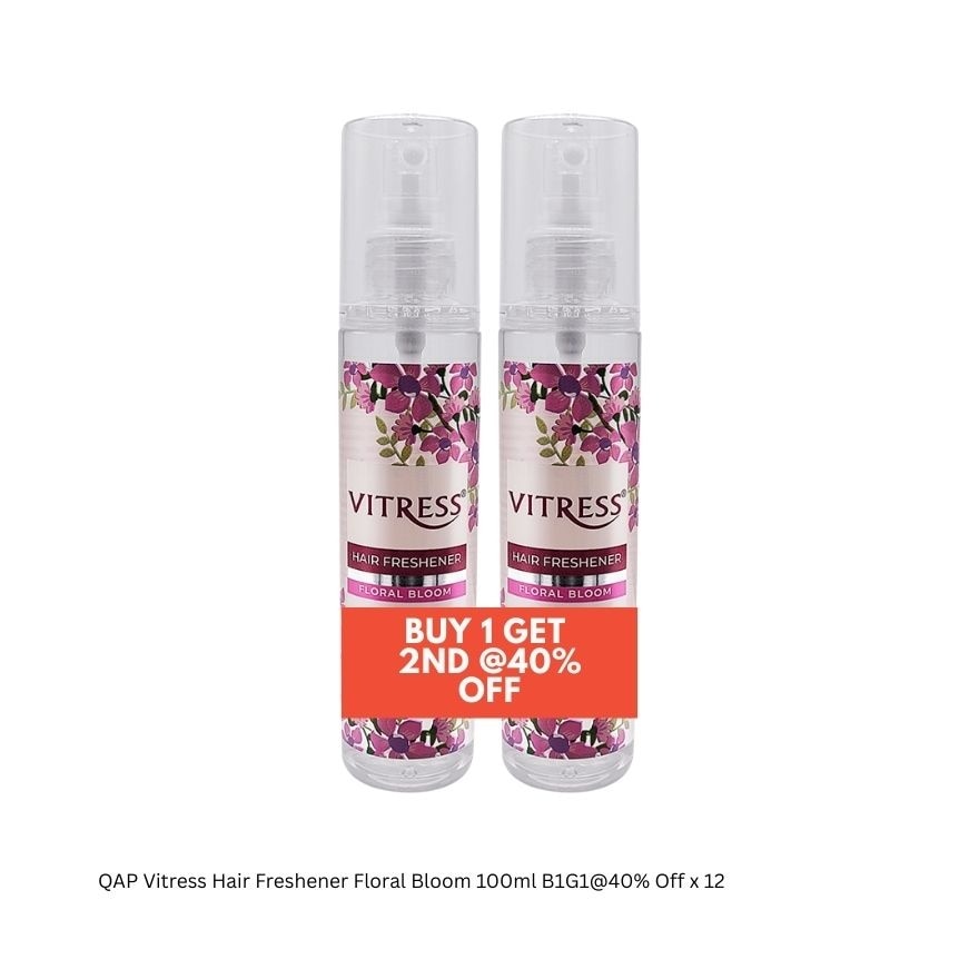 VITRESS Hair Freshener Floral Bloom 100ml Bundle