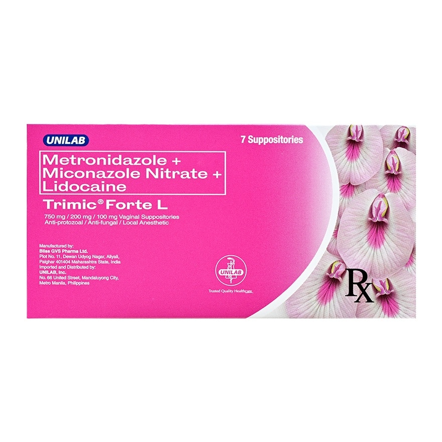 TRIMIC Forte L 750mg/200mg/100mg Sold Per Piece [PRESCRIPTION REQUIRED]