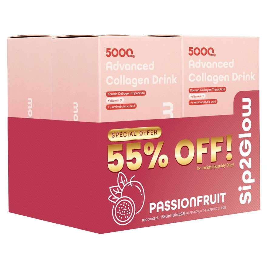SIP2GLOW Advanced Liquid Collagen 55% OFF