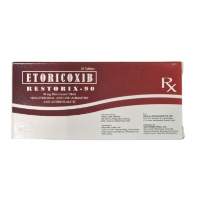 RESTORIX - RESTORIX 90mg Film Coated Tablet Sold Per Piece [PRESCRIPTION REQUIRED] image