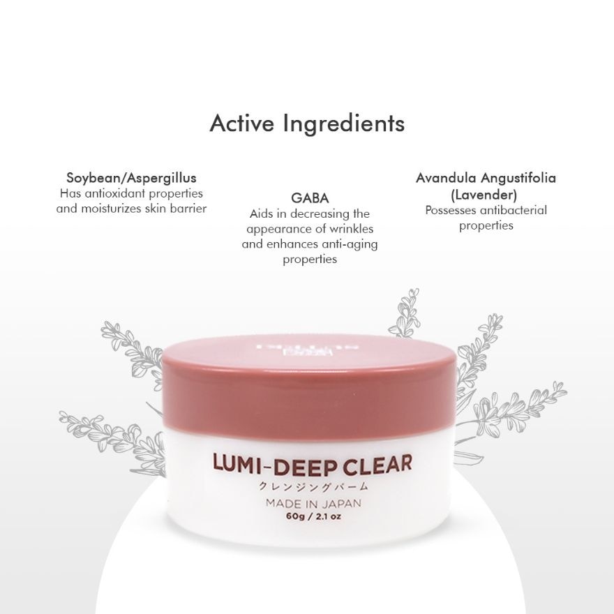SUTEKI Lumi Deep Clear Cleansing Balm 60g