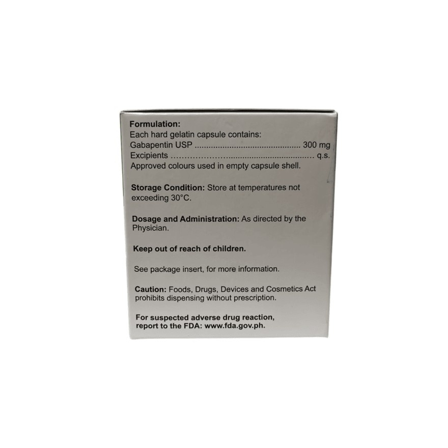 GABAVEX 100mg Capsule Sold Per Piece [PRESCRIPTION REQUIRED]