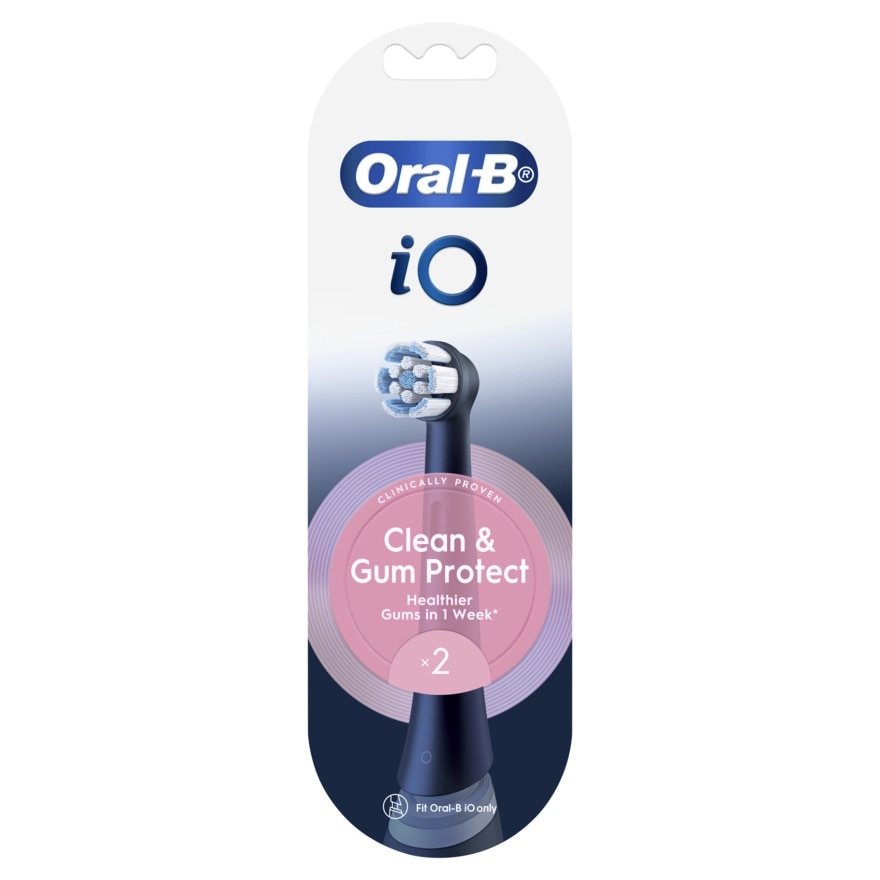 ORAL B iO Clean & Gum Protect Refill Black