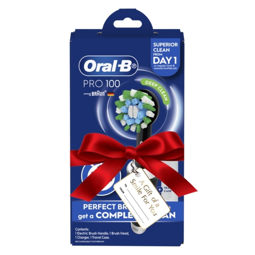 ORAL B PRO 100 A Gift of a Smile for You Holiday Pack Gift Set