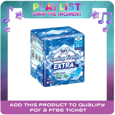 SOFY - SOFY Cooling Fresh Extra Mint 25cm