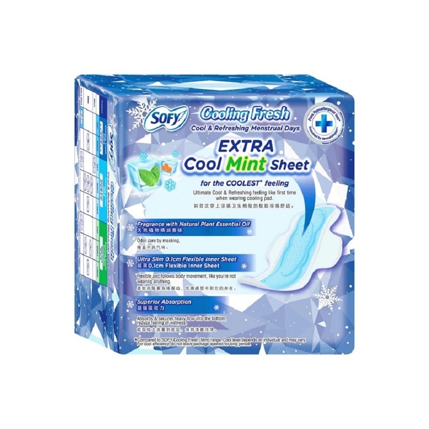 SOFY Cooling Fresh Extra Mint 29cm