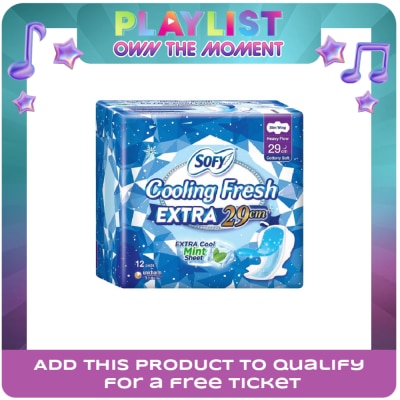 SOFY - SOFY Cooling Fresh Extra Mint 29cm