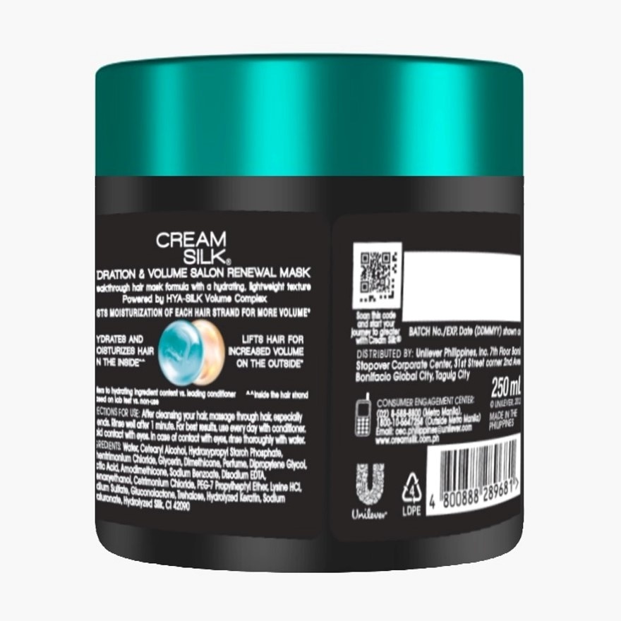 CREAMSILK Treatment Volume & HYA 250ml