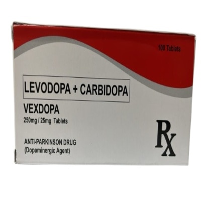 VEXDOPA VEXDOPA 250mg/25mg Tablets Sold Per Piece [PRESCRIPTION REQUIRED]