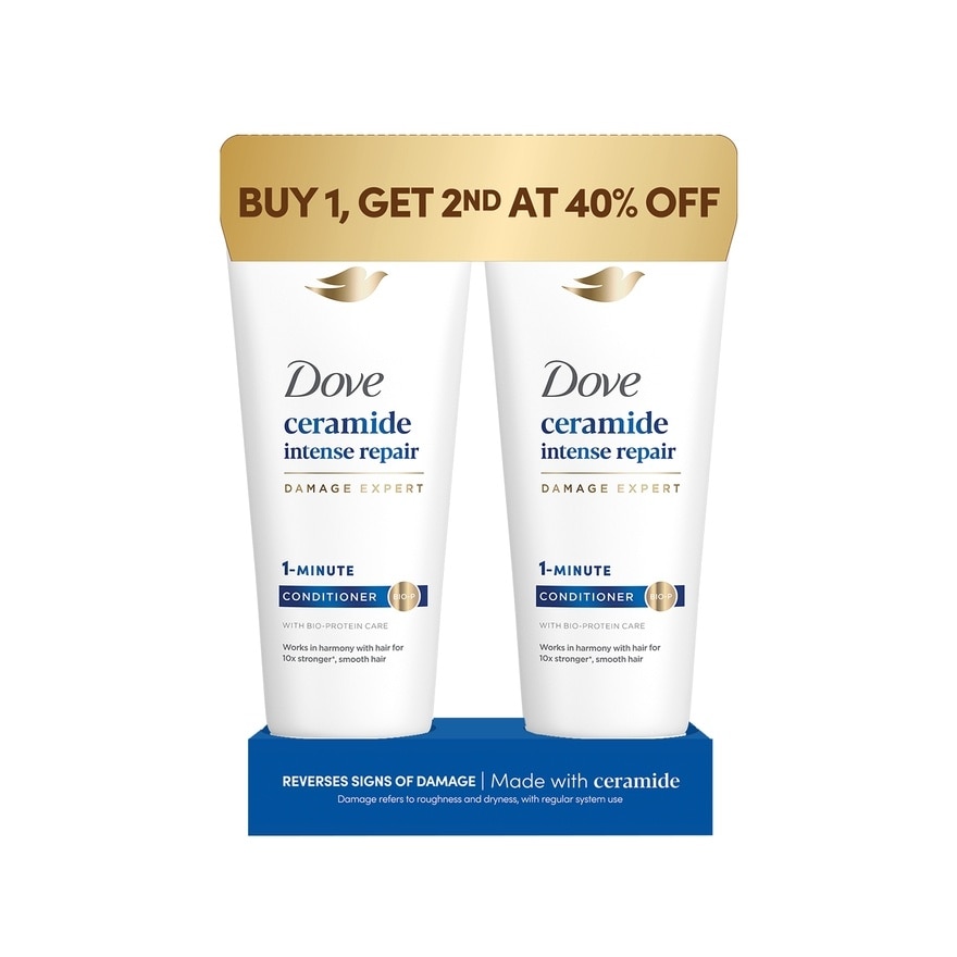 DOVE Ceramide Intense Repair Conditioner 170ml Buy 1 Get 2nd at 40%