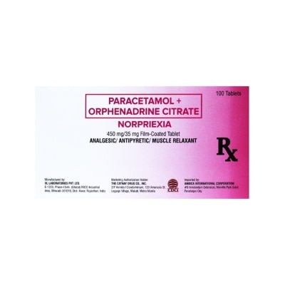 NORPRIEXIA NORPRIEXIA 450mg/35mg Film Coated Tablet Sold Per Piece [PRESCRIPTION REQUIRED]