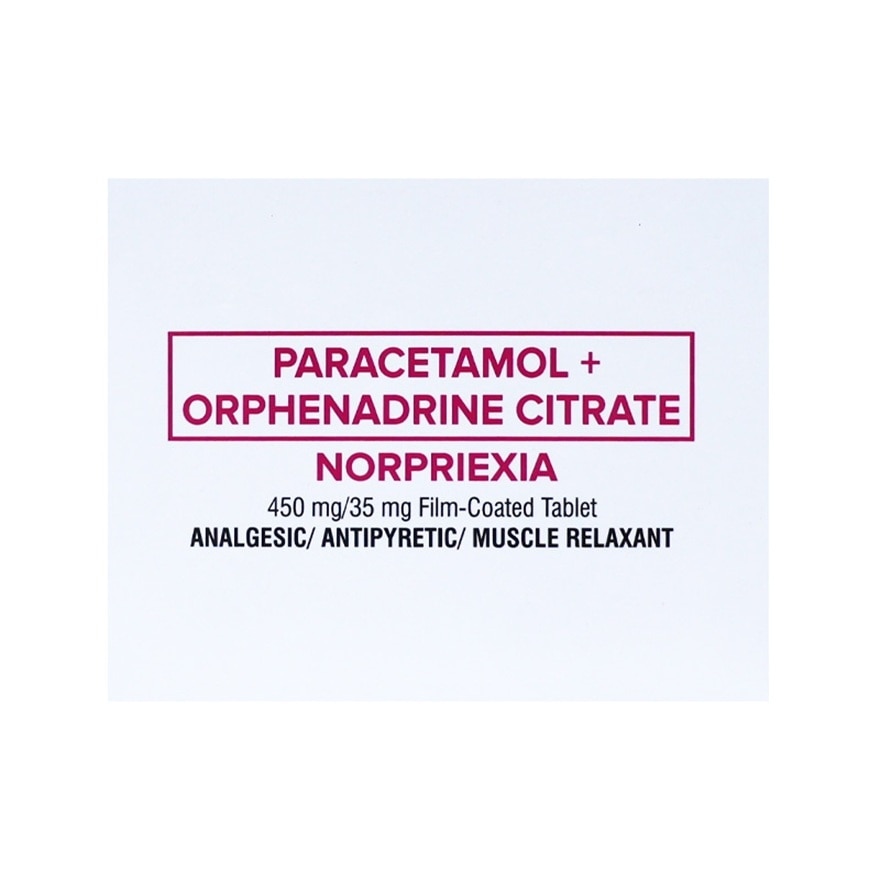 NORPRIEXIA 450mg/35mg Film Coated Tablet Sold Per Piece [PRESCRIPTION REQUIRED]