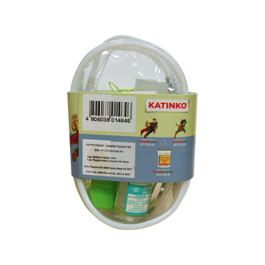 KATINKO Peppermint Charm Pouch Inhaler