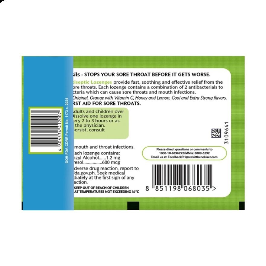 STREPSILS Sugarfree Lemon 6s Buy 2 Get 15% Off