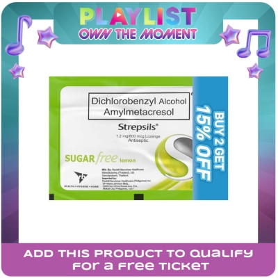 STREPSILS - STREPSILS Sugarfree Lemon 6s Buy 2 Get 15% Off