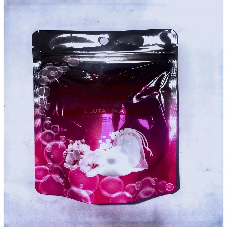 SILK SECRETS Gluta Nia Whitening Silky Mousse Soap