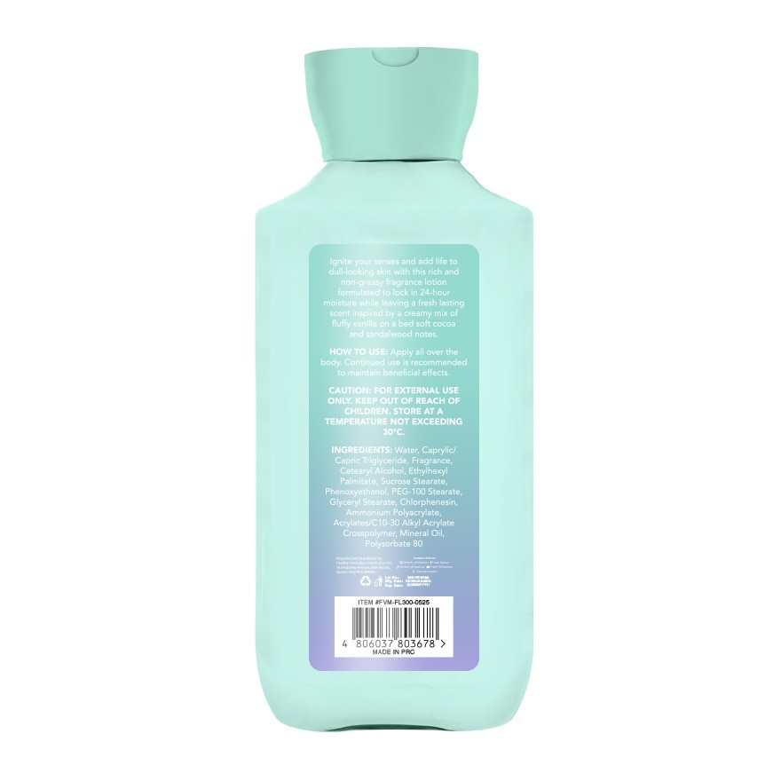 FRESH Skinlab Vanilla Milkshake Fragrance Body Lotion 300ml