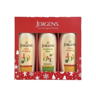 JERGENS - JERGENS Lotion Christmas Holiday Gift Box 100ml x 3 Bundle