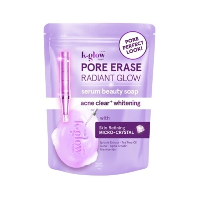 K GLOW K GLOW Pore Erase Serum Acne Clear Whitening Beauty Soap 90g