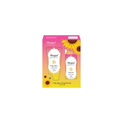 MEGAN MEGAN Body Lotion and Body Mist Set Sunflower Bliss