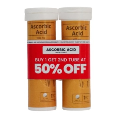 NUTRABLISS WS NUTRABLISS Ascorbic Acid 1000mg Effervescent Tablet Bundle