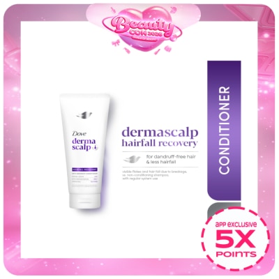 DOVE - DOVE Derma Scalp + Hair Fall Recovery Conditioner 170ml