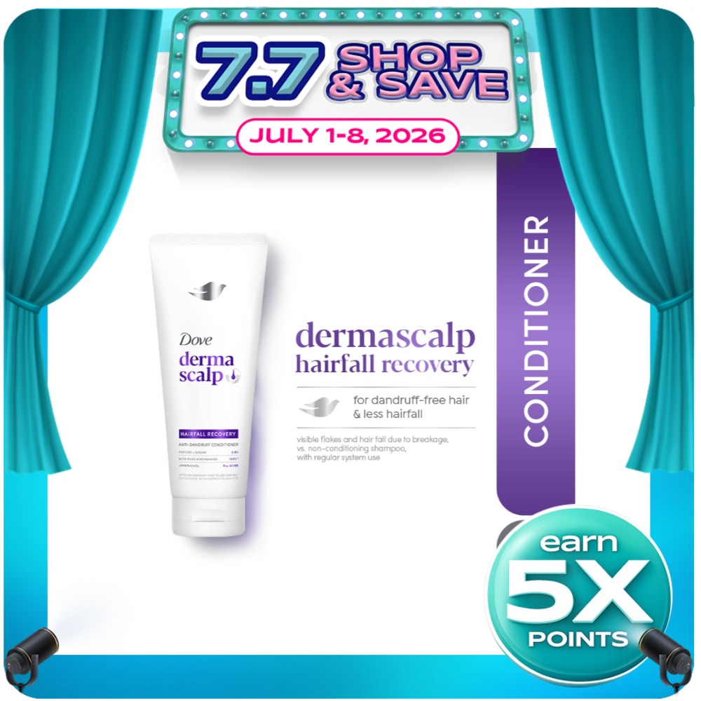 DOVE Derma Scalp + Hair Fall Recovery Conditioner 170ml