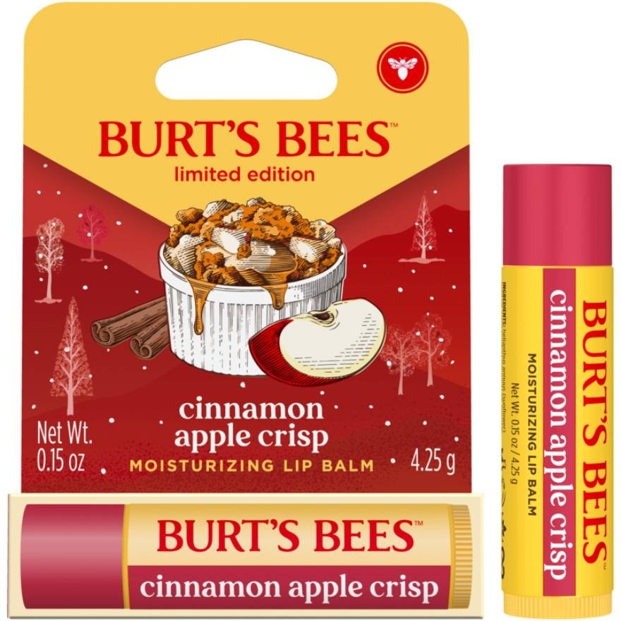 BURTS BEES Limited Edition Cinnamon Apple Crisp Lip Balm 4.25g