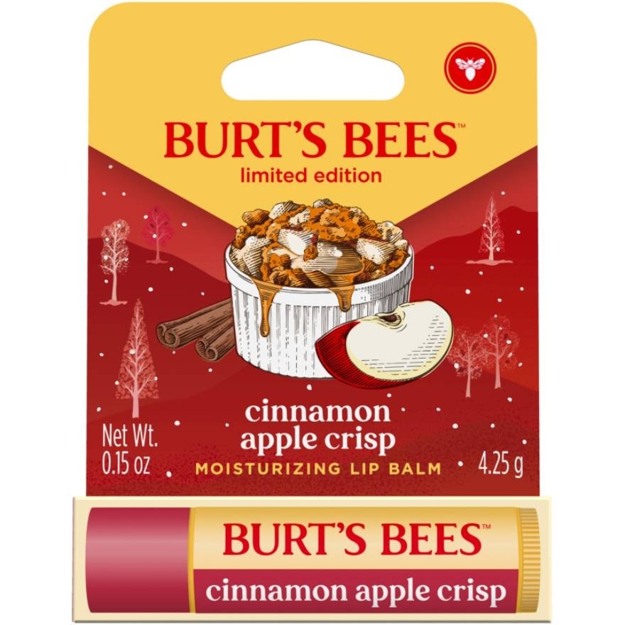 BURTS BEES Limited Edition Cinnamon Apple Crisp Lip Balm 4.25g