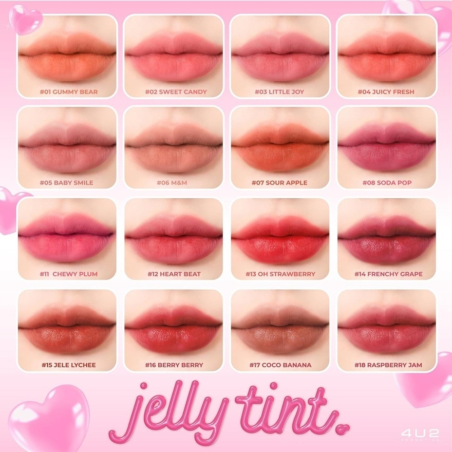 4U2 Jelly Tint 4g 06 M&M