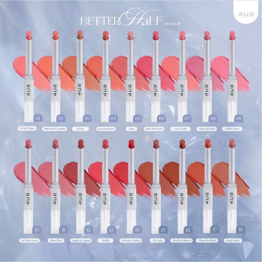 4U2 Better Half Duo Lip 2.4g 01 First Time