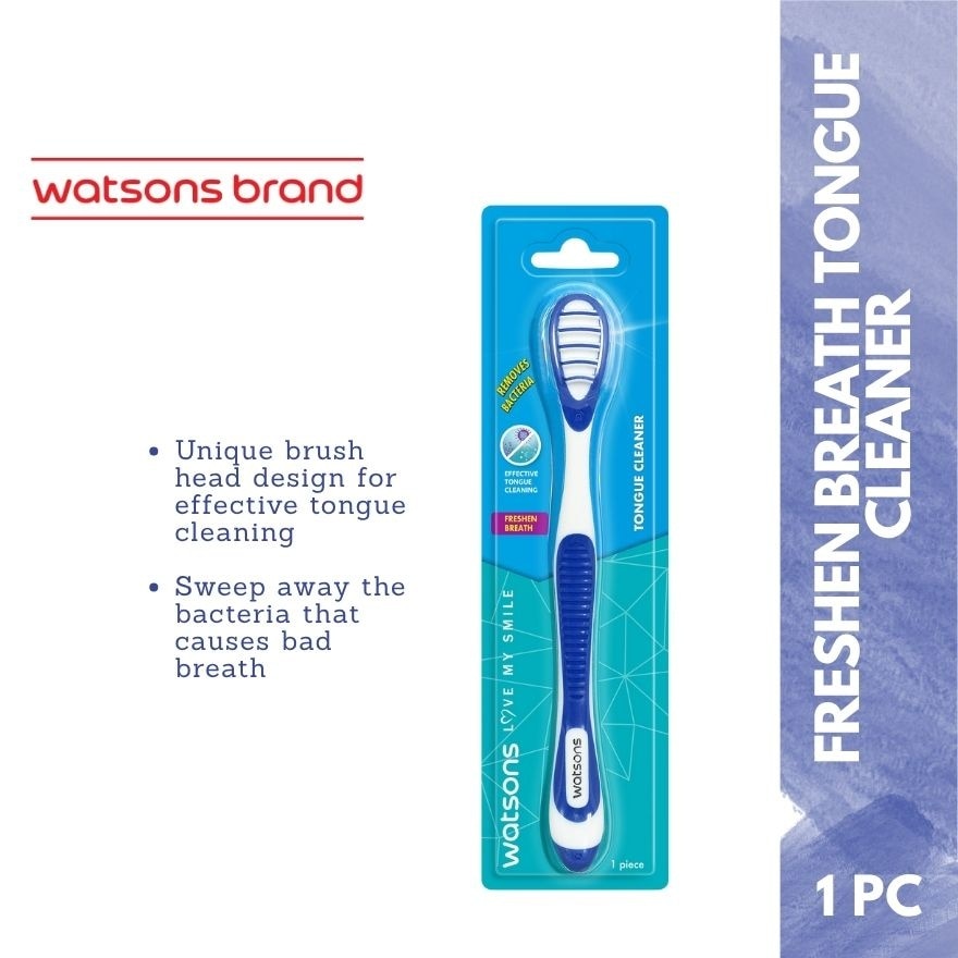 WATSONS Freshen Breath Tongue Cleaner 1s image