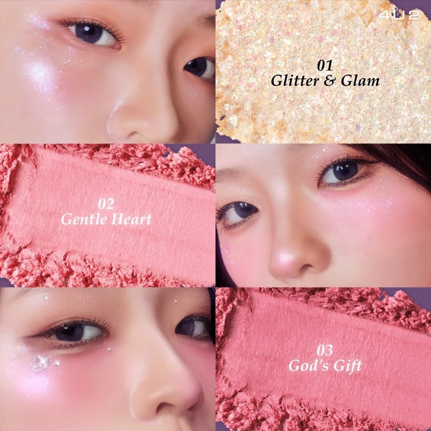 4U2 Heart Blush 3.4g 02 Gentle Heart
