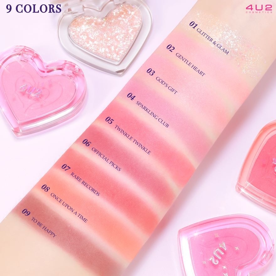 4U2 Heart Blush 3.4g 02 Gentle Heart