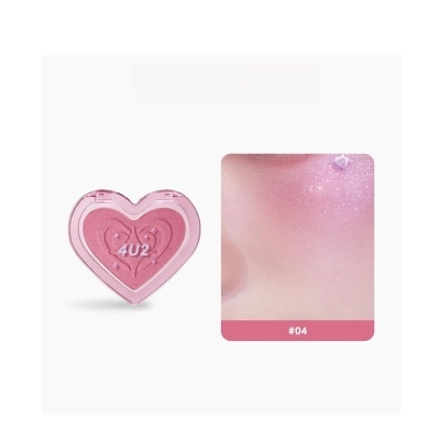 4U2 4U2 Heart Blush 3.4g 04 Sparkling Club