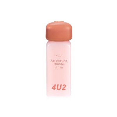 4U2 4U2 Girlfriends' Mousse Lip Tint 3g 01 Apple Toast