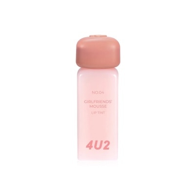 4U2 4U2 Girlfriends' Mousse Lip Tint 3g 04 Sugar Cone