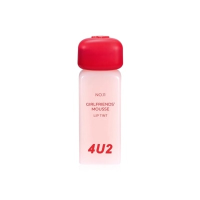 4U2 4U2 Girlfriends' Mousse Lip Tint 3g 11 Apple Milk