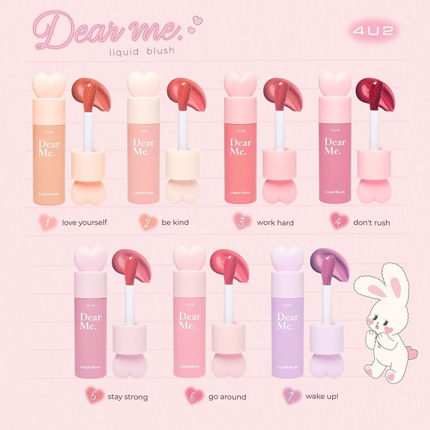 4U2 Dear Me Liquid Blush 07 Wake Up