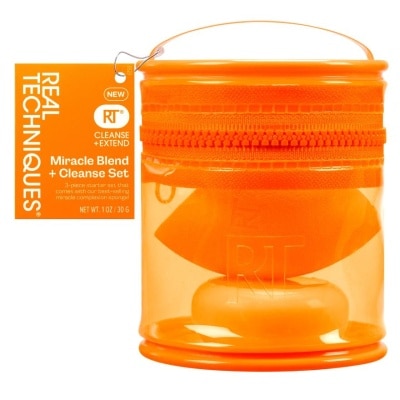 REAL TECHNIQUES REAL TECHNIQUES Miracle Blend + Cleanse Set 30g