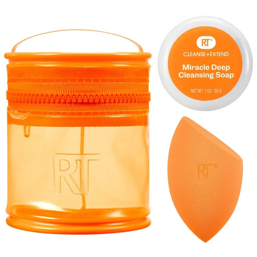 REAL TECHNIQUES Miracle Blend + Cleanse Set 30g