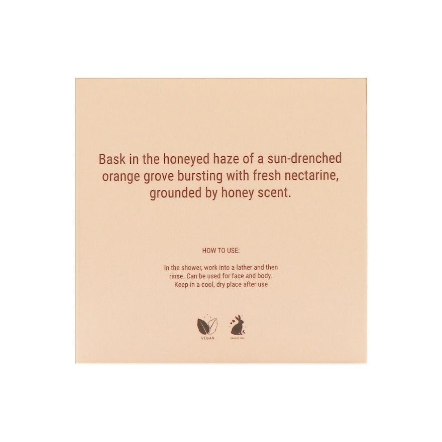 THE LUXELLE Bar Soap Nectarine Honey