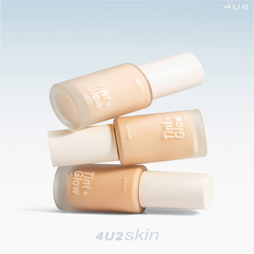 4U2 Skin Tint + Glow Dew Foundation 30g 1 Ivory