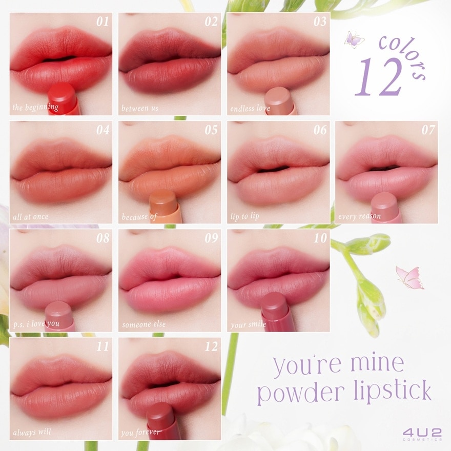 4U2 You're Mine Powder Lipstick 3.5g 09 Someone Else