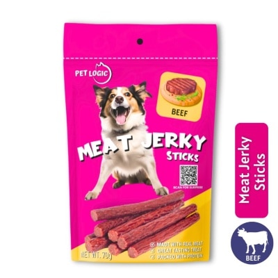 PETLOGIC PETLOGIC Meat Jerky Sticks Beef 70g