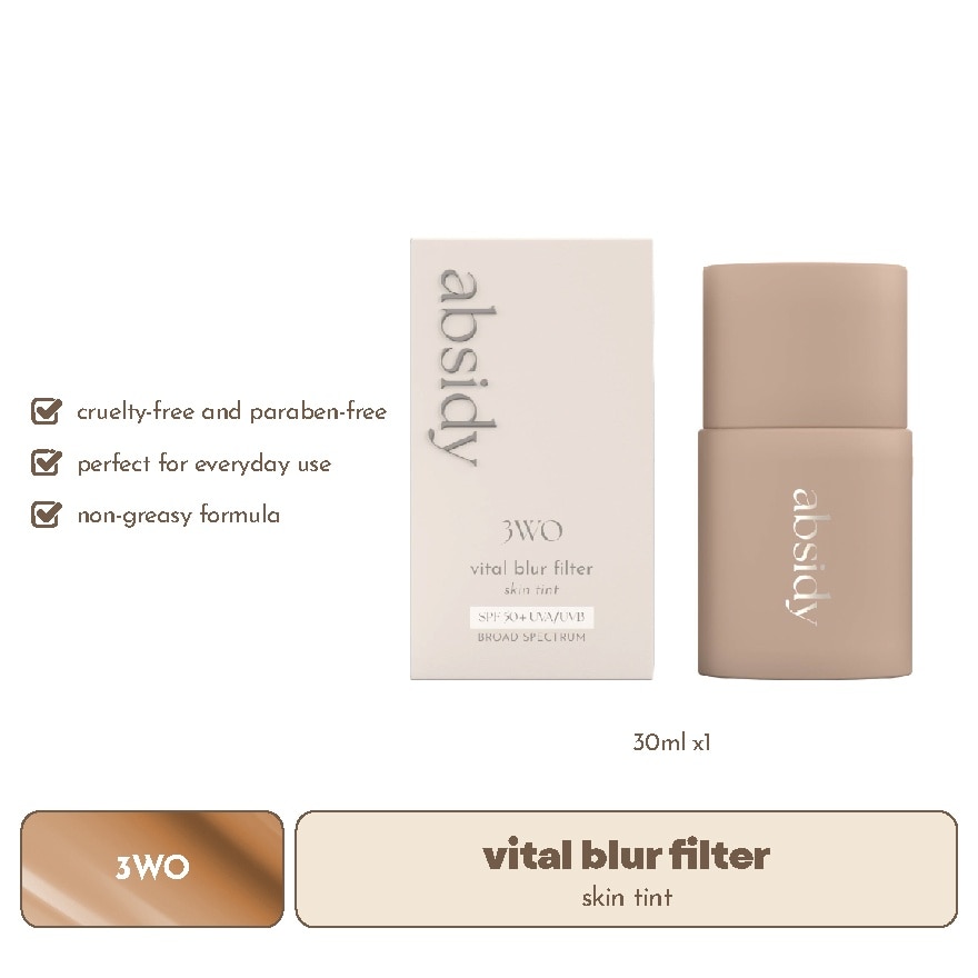 ABSIDY Vital Blur Filter Skin Tint 3WO 30ml